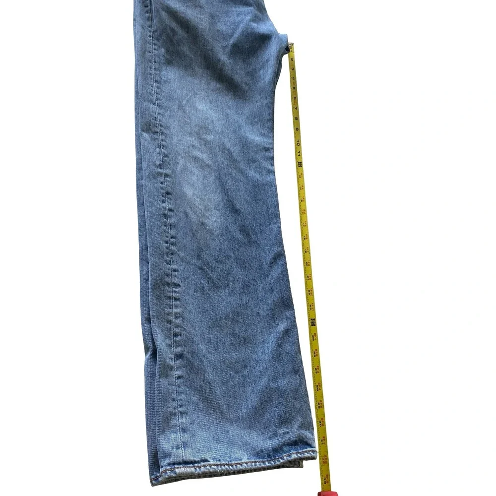 Levi's 501 XX Men's Jeans 36x34 Light Wash Straight Leg Button Fly